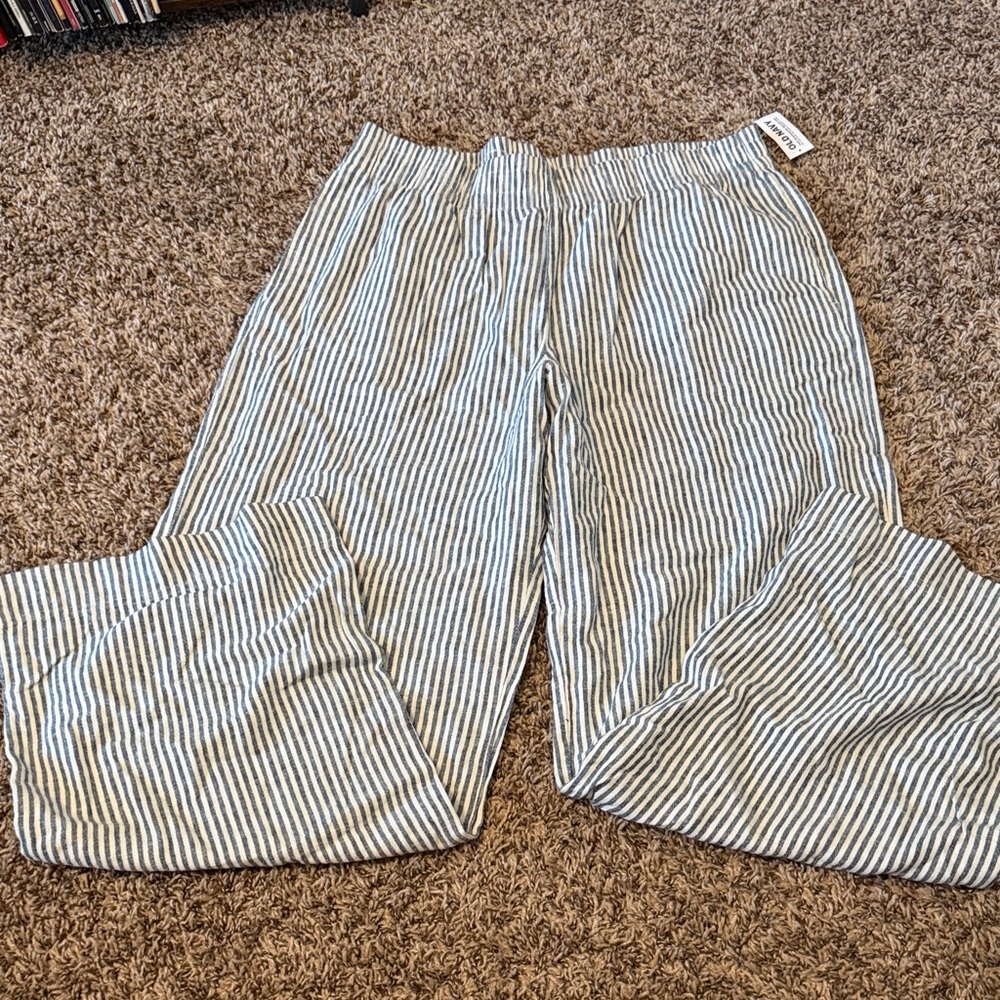Old navy striped pants.